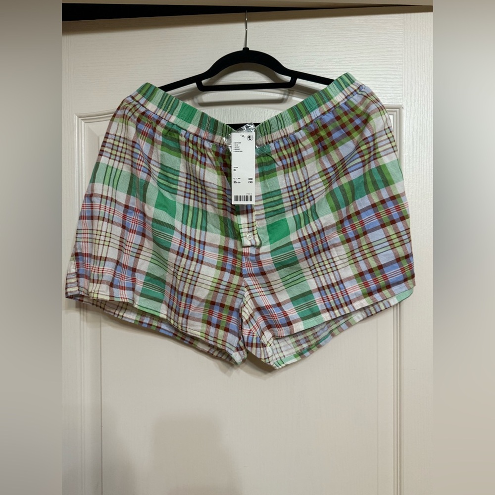 Urban Outfitters Multicolor Plaid Women's Shorts